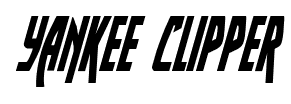Yankee Clipper font